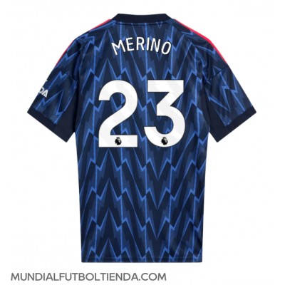 Camiseta Arsenal Mikel Merino #23 Segunda Equipación Replica 2025-26 mangas cortas Camiseta Arsenal Mikel Merino #23 Segunda Equipación Replica 2025-26 mangas cortas
